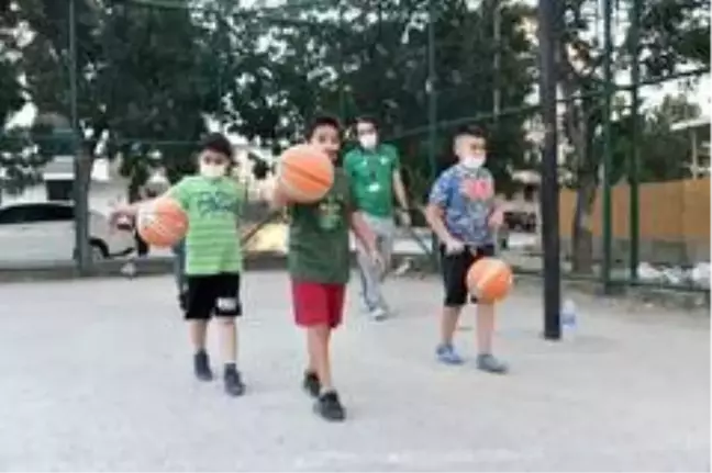 Mamak'ta kapımda spor coşkusu