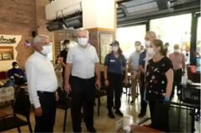 Son dakika haber! Güder'den esnaflara korona virüs denetimi
