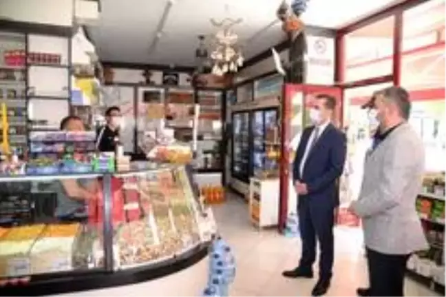 Pursaklar'da esnaf ve vatandaşlara virüs uyarısı