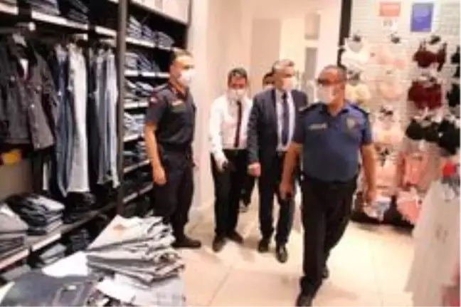 Kocasinan Kaymakamı Abay'dan korona virüs denetimi