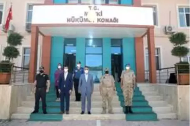 Vali Çağatay'dan Mutki'nin yeni Kaymakamına ziyaret