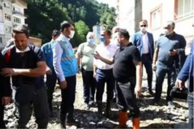 Son dakika haber... Başkan Kibar'dan Dereli'ye 50 bin maske