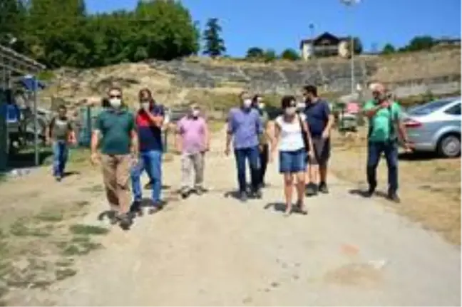 Konuralp Antik Kentte kazı çalışmaları sürüyor