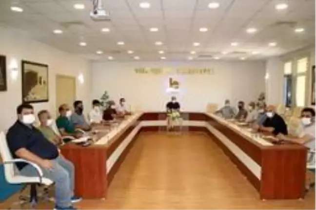 Ekinci kulüp başkanlarıyla bir araya geldi