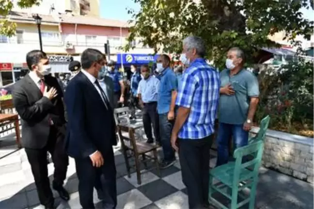Vali Hasan Şıldak Sındırgı İlçesini ziyaret etti