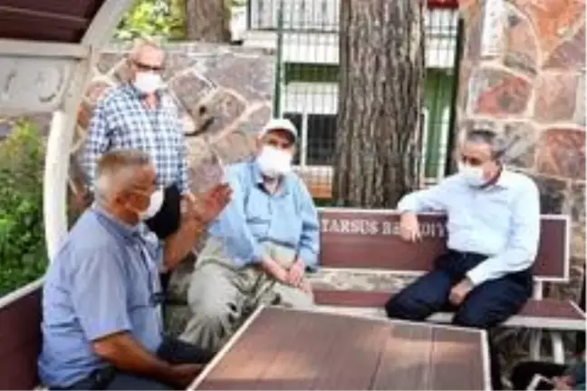 Vali Su, Tarsus'ta vatandaşlarla bir araya geldi