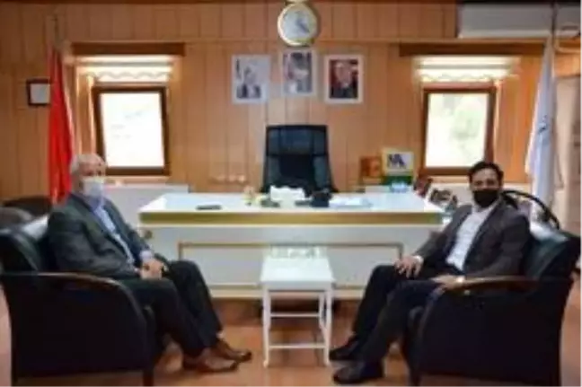 Kaymakam Erdem'den Başkan Çaylı'ya iade-i ziyaret