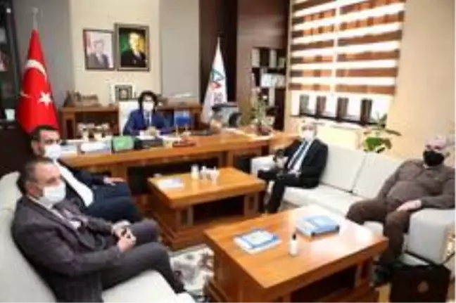 AİÇÜ Rektörü, Taşdemir'i ziyaret etti ve sözleşme imzaladı