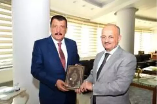 Başkan Gürkan, Müftü Işıldar'ı ağırladı