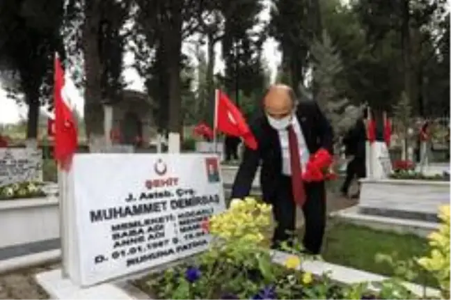 Cumhuriyet Bayramı'nda şehitler unutulmadı