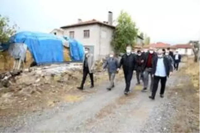 Başkan Palancıoğlu, Sarımsaklı'da ihtiyaçları yerinde tespit etti