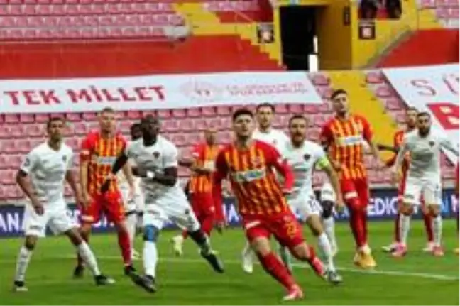 Hatayspor, Kayserispor'a 1-0 mağlup etti