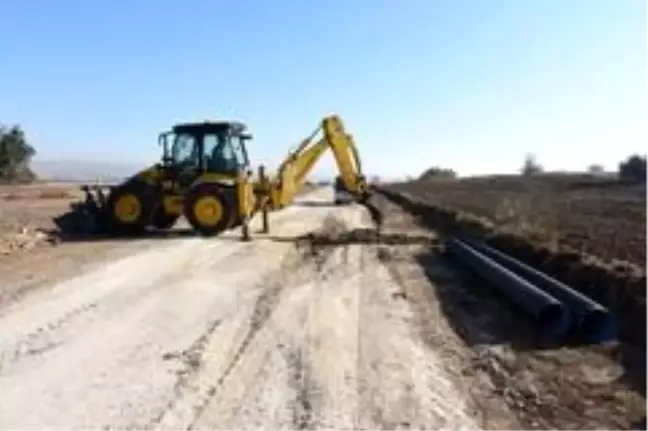 İnönü Yukarı Ilıca 2'nci etabında yol yapım çalışmaları başladı