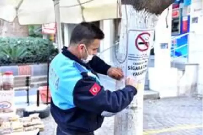 İncirliova Belediyesi'nden sigara uyarısı