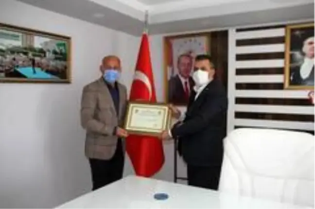 Malazgirt Belediye Başkanı Altın'a