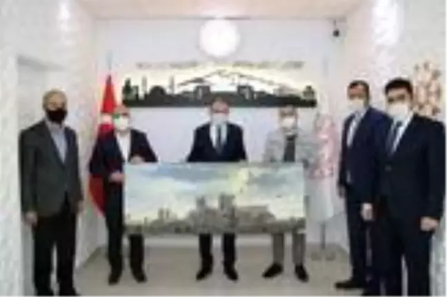 Okul müdürlerinden Çandıroğlu'na 'Hayırlı olsun' ziyareti