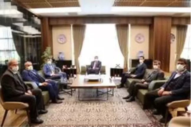Pazarlar'dan Vali Ali Çelik'e teşekkür ziyareti