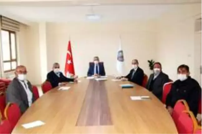 Kaymakam Pişkin başkanlığında KÖYDES toplantısı gerçekleştirildi