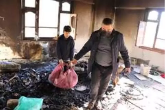 Komşuların dikkati 7 kişilik aileyi kurtardı