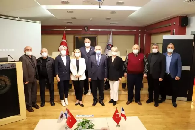 Başkonsolos Zerec, DTSO'yu ziyaret etti