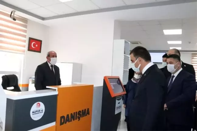 Siirt'te Nüfus ve Vatandaşlık müdürlükleri yeni konsepte dönüştürüldü