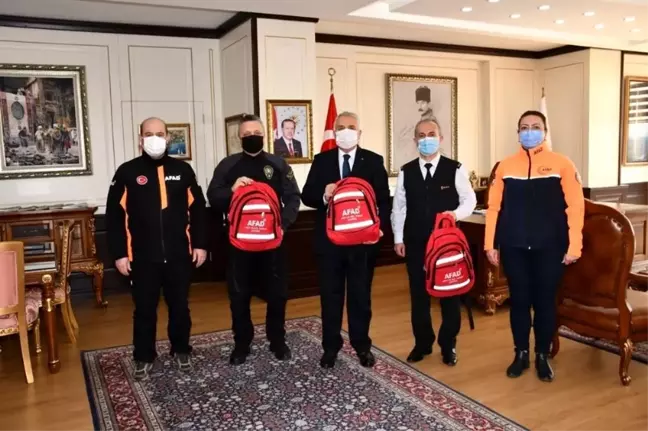 Tekirdağ AFAD'dan 'Afet çantam hazır sizinki hazır mı' videosu