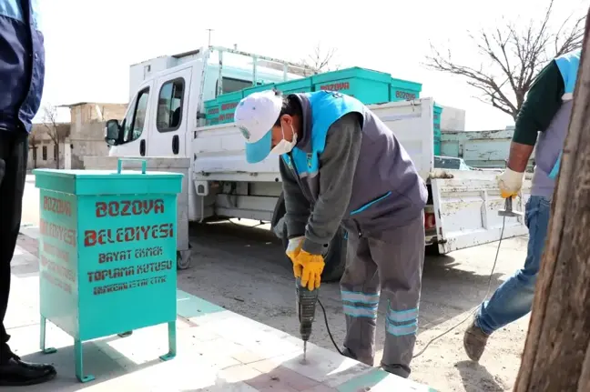 Bozova'da sokak hayvanlarına Hayat ol projesi