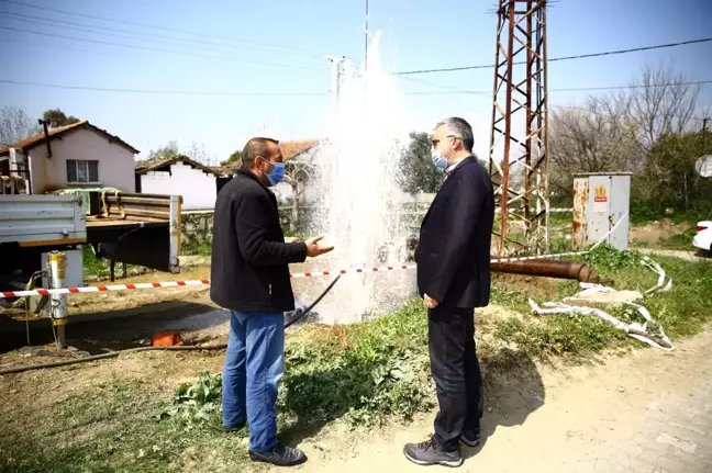 Dalama Mahallesi'nde eski tarımsal sulama kuyusu yeniden faaliyete geçirildi