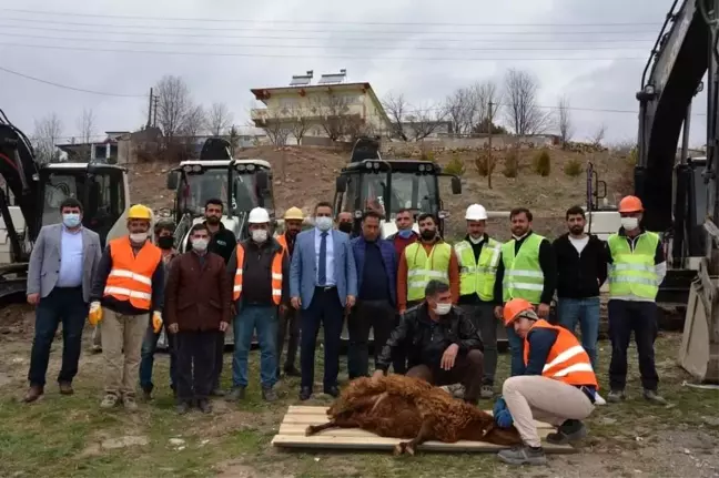 Tercan'da alt yapı çalışmaları başladı