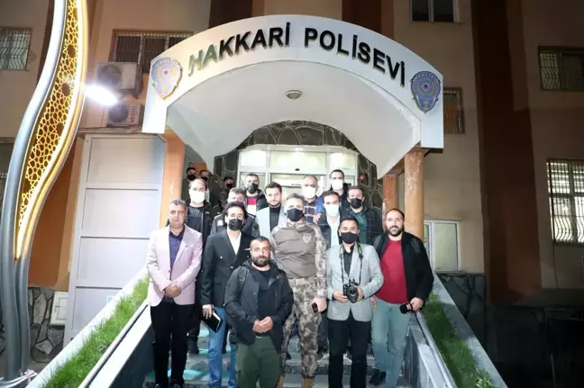 Hakkari Emniyet Müdürü Aydın gazetecilerle bir araya geldi