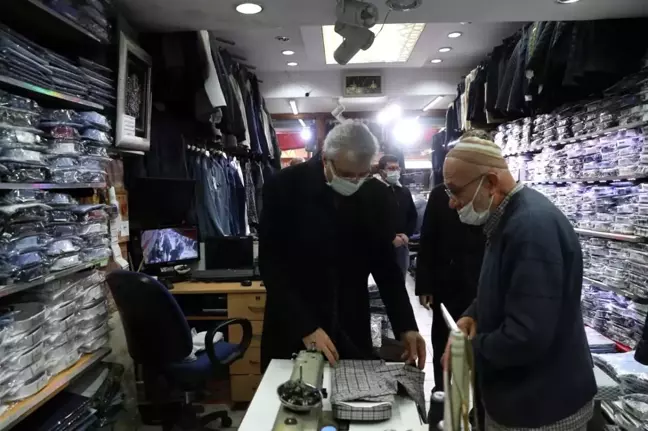Sakarya'da Tarihi Uzun Çarşı esnafı,