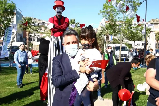 Bayraklı Belediyesinin 23 Nisan Şenlikleri'nde muhteşem final