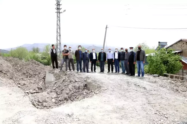 Başkan Güder, Orduzu'daki alt yapı çalışmalarını inceledi