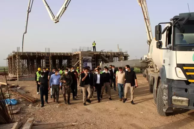 Cizre OSB'de üretim tesisinin temeli atıldı