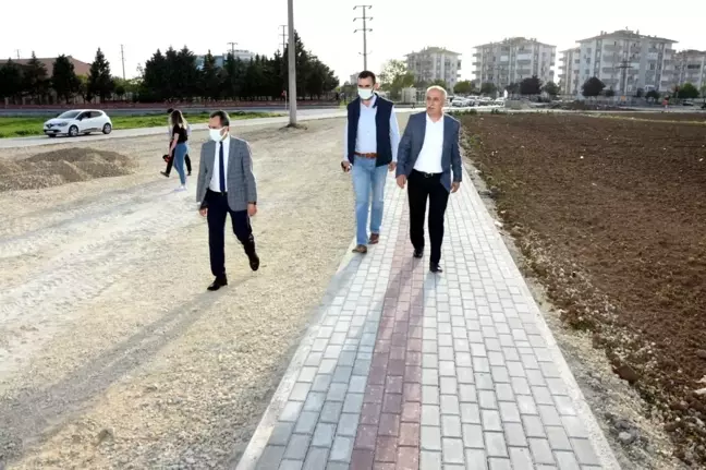 Yenişehir'de kapanma döneminde yol çalışmaları hızlandı