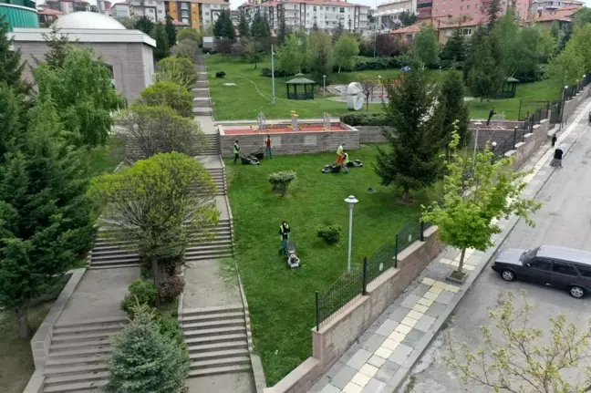 Altındağ'da parklar vatandaşlardan tam not aldı