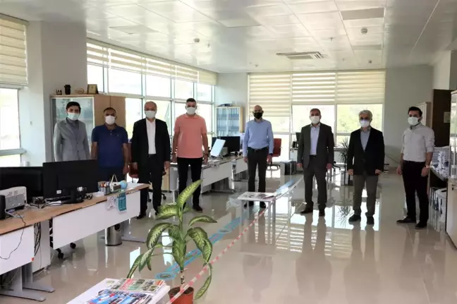 Başkan Üçok, personeliyle bayramlaştı