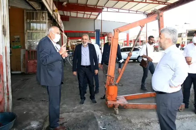 DTSO Başkanı Kaya, Silvan'da sanayi esnafını ziyaret etti