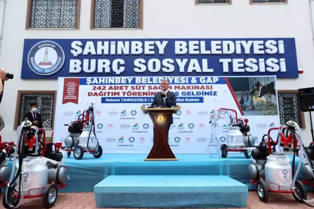 Belediyemizden Hayvan Yetiştiricilerine 242 Adet Süt Sağım Makinası