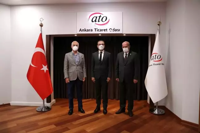 Ankara Vergi Dairesi Başkanı Duman, ATO Başkanı Baran'ı ziyaret etti