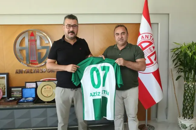 Serik Belediyespor yönetimi, yeni Antalyaspor Başkanı Aziz Çetin'i ziyaret etti