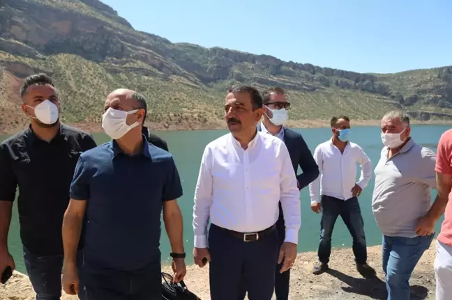Siirt Valisi Hacıbektaşoğlu, Botan Vadisi Milli Park'ında incelemede bulundu