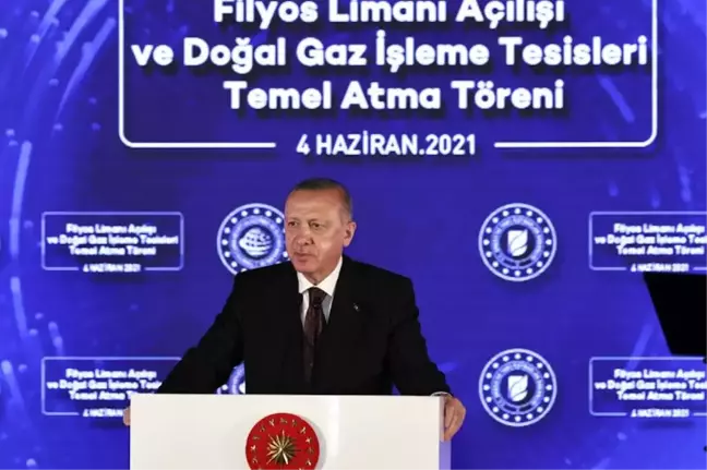 Cumhurbaşkanı Erdoğan, 'Filyos Liman Açılışı ve Doğalgaz İşleme Tesisleri Temel Atma Töreni'ne Katıldı