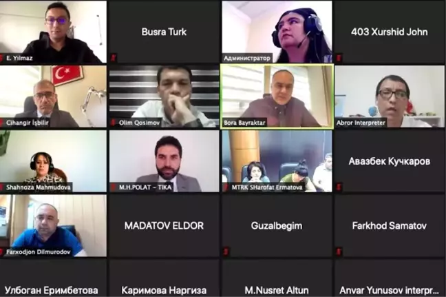 Anadolu Ajansı ve Tika İş Birliğinde Düzenlenen Özbek Medya Mensuplarına Yönelik Eğitim Başladı