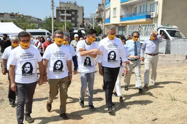 İzmir'in Çernobili'nde Kazım Koyuncu anıldı!