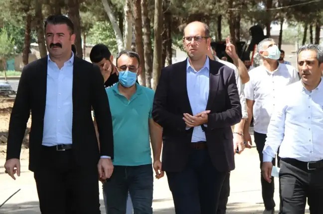 Bismil'de Millet Bahçesinin yapımı sürüyor