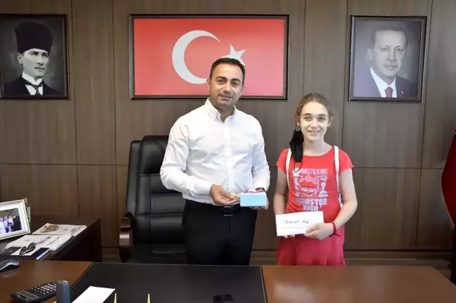 Elifnaz'dan, SMA hastası Ahmet Alp için örnek davranış