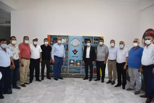 Karapınar'da TÜBİTAK Bilim Kitaplığı Projesi