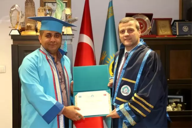 Ahmet Yesevi Üniversitesi Türtep Mezunu Diplomasını Aldı