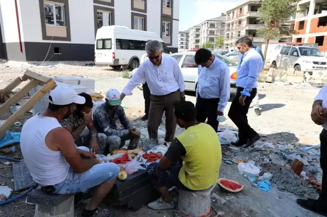 Sayın Valimiz, Yapımı Devam Eden Yatırımları Yerinde İnceledi